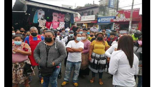 Inquilinos de Mercado rechazan horario de la nueva restricción  impuesto por las Autoridades.