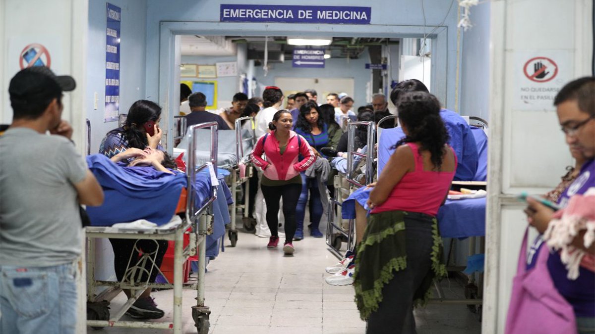 Hospitales de Guatemala se han Saturado con pacientes activos al Coronavirus.