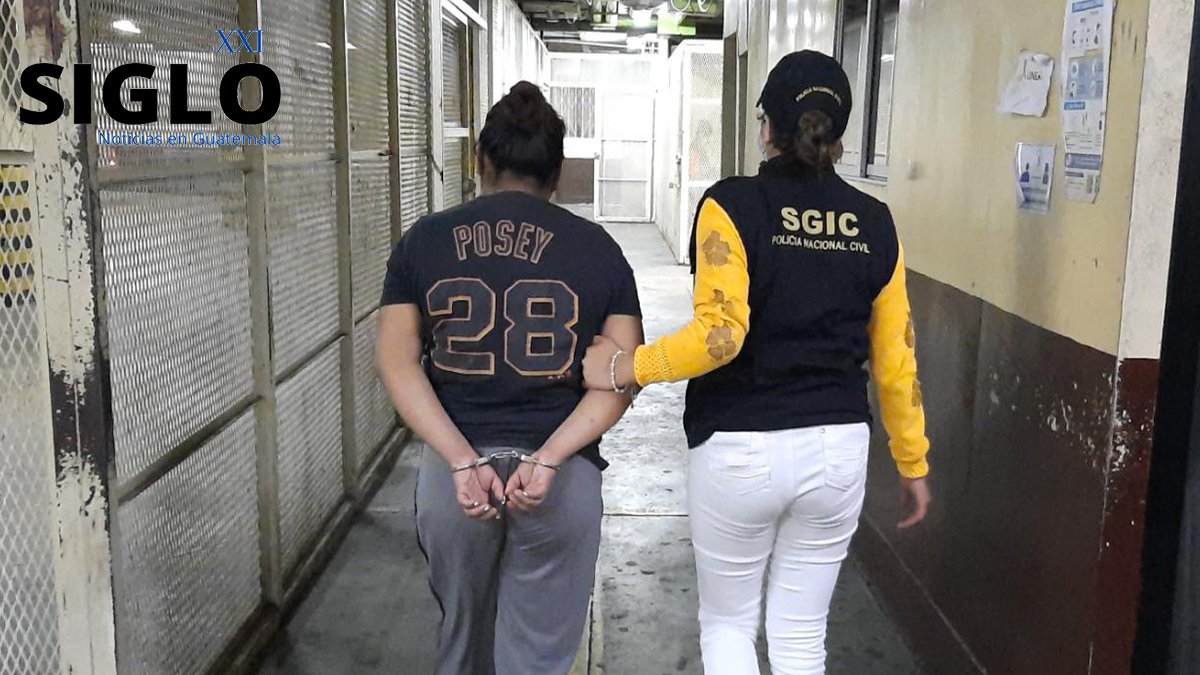 PNC Captura a mujer que tenia tres ordenes de aprehensión por extorsión en zona 6 de Mixco