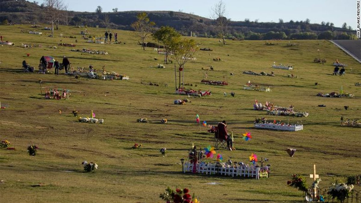 Cementerio más Grande de los Estados empieza a refrigerar Cuerpos por muertes al Covid-19