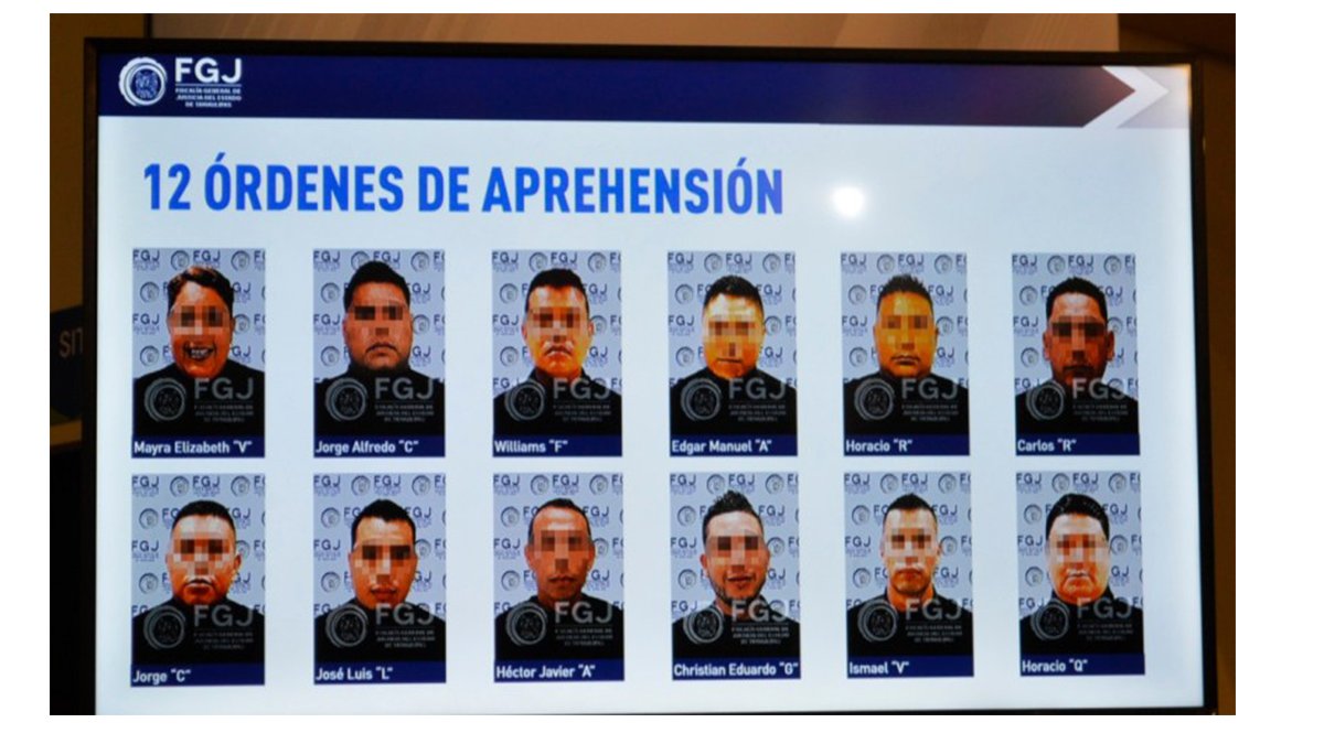 Detienen a 12 policías estatales  en  México por presunta participación en la masacre de  Tamaulipas