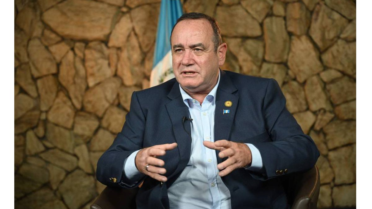 El Presidente Alejandro Giammattei habla sobre la pena de muerte.