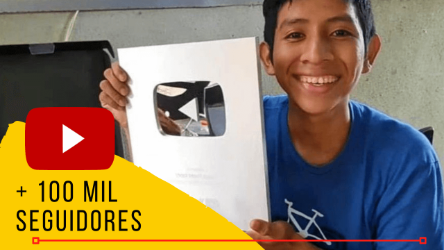 El Youtuber Guatemalteco Isaac Pérez López, obtuvo placa de 100 Mil suscriptores.  ¡Esta fue su reacción!